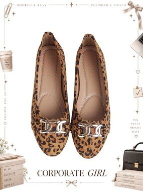 Faux Suede Ballet Flats Round Toe Slip On Walking Shoes